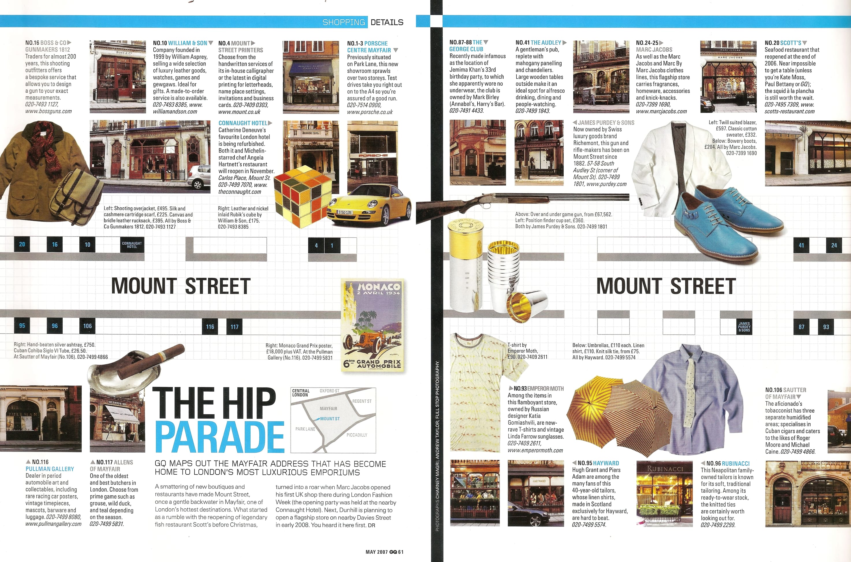 'The Hip Parade' - Mark Glenn Hair Enhancement in one of London's hottest destinations - GQ Magazine